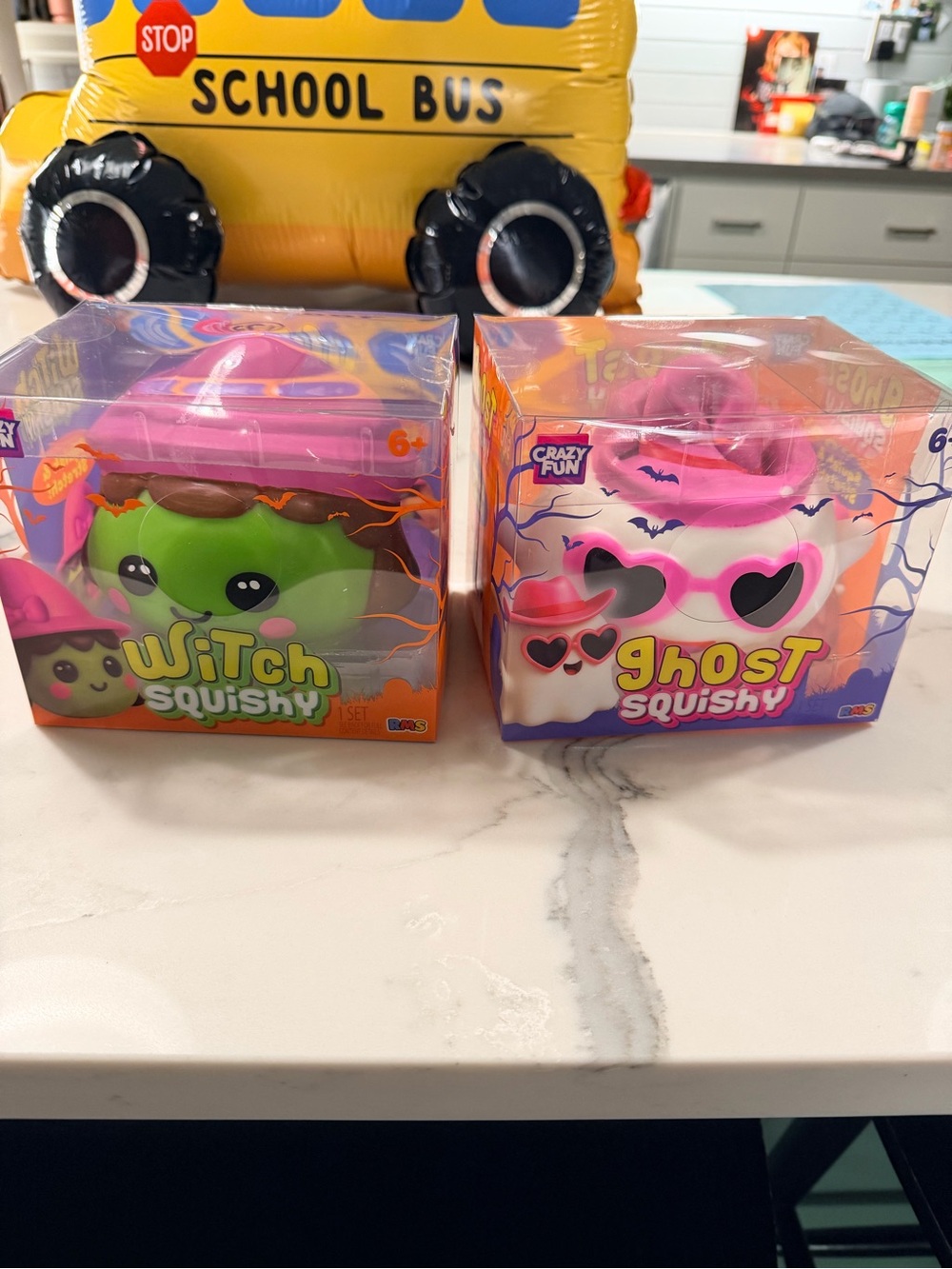 NEW in box RMS witch and ghost squishy!
